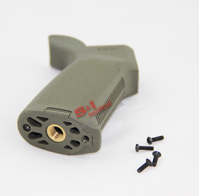 MP PTS MOE AEG Pistol Grip Black/Green/Dark Earth